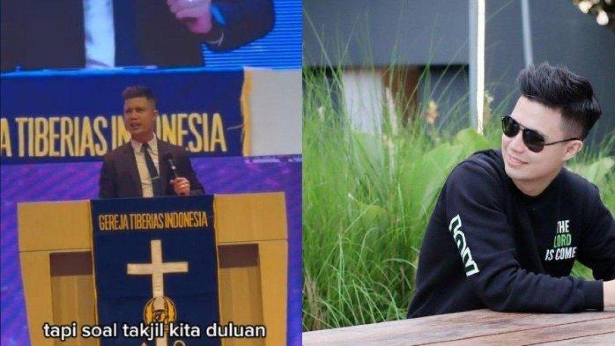 Marcel, pendeta yang viral beri khotbah soal 'war takjil'