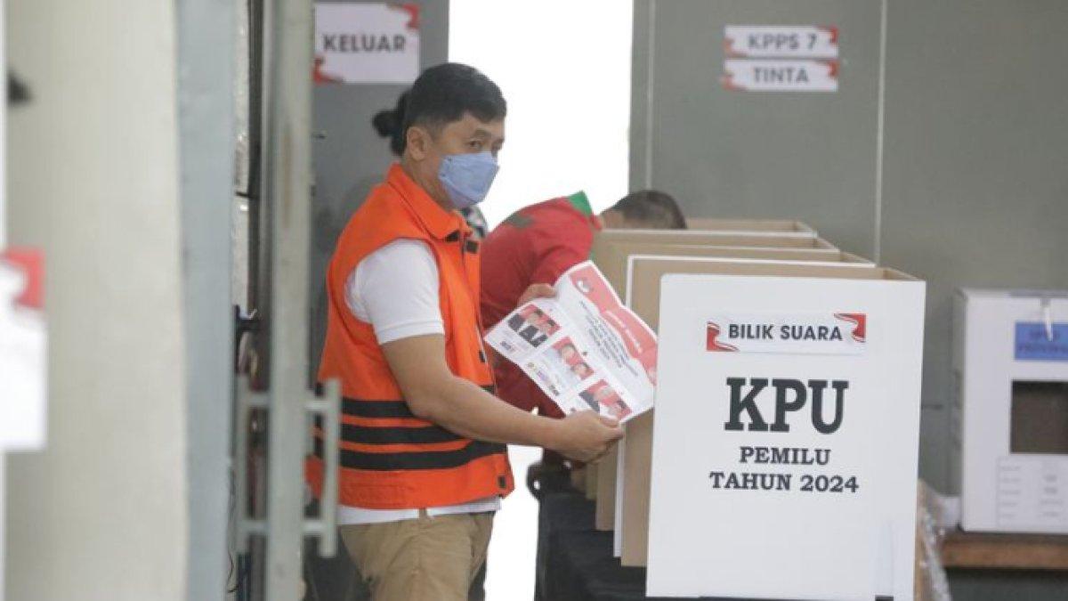 Suara Ganjar-Mahfud terendah di rumah tahanan KPK