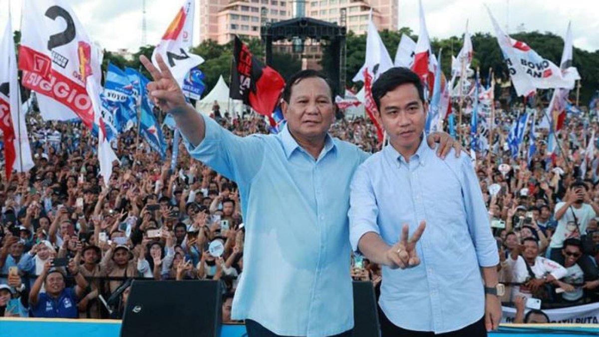 Real count KPU Jumat (23/2/2024), suara Prabowo-Gibran mencapai 65 juta suara atau 58 persen lebih.