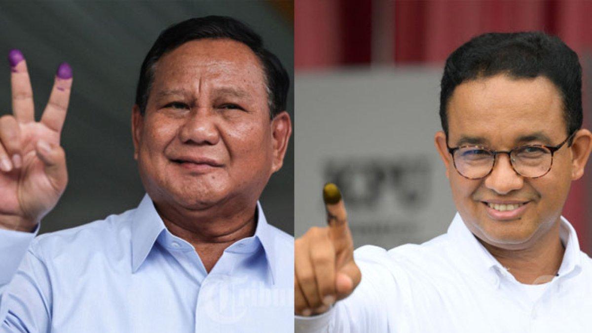 Suara Prabowo akhirnya menyalip perolehan Anies Baswedan di DKI Jakarta.