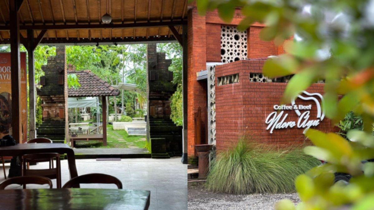 REKOMENDASI TEMPAT NGOPI: Ngopi santai dengan vibes tradisional di Coffee & Beef Ndoro Ayu Klaten