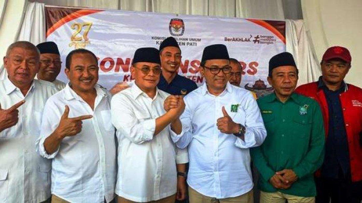 Sudewo-Risma Ardhi Chandra di Pilkada Pati 2024