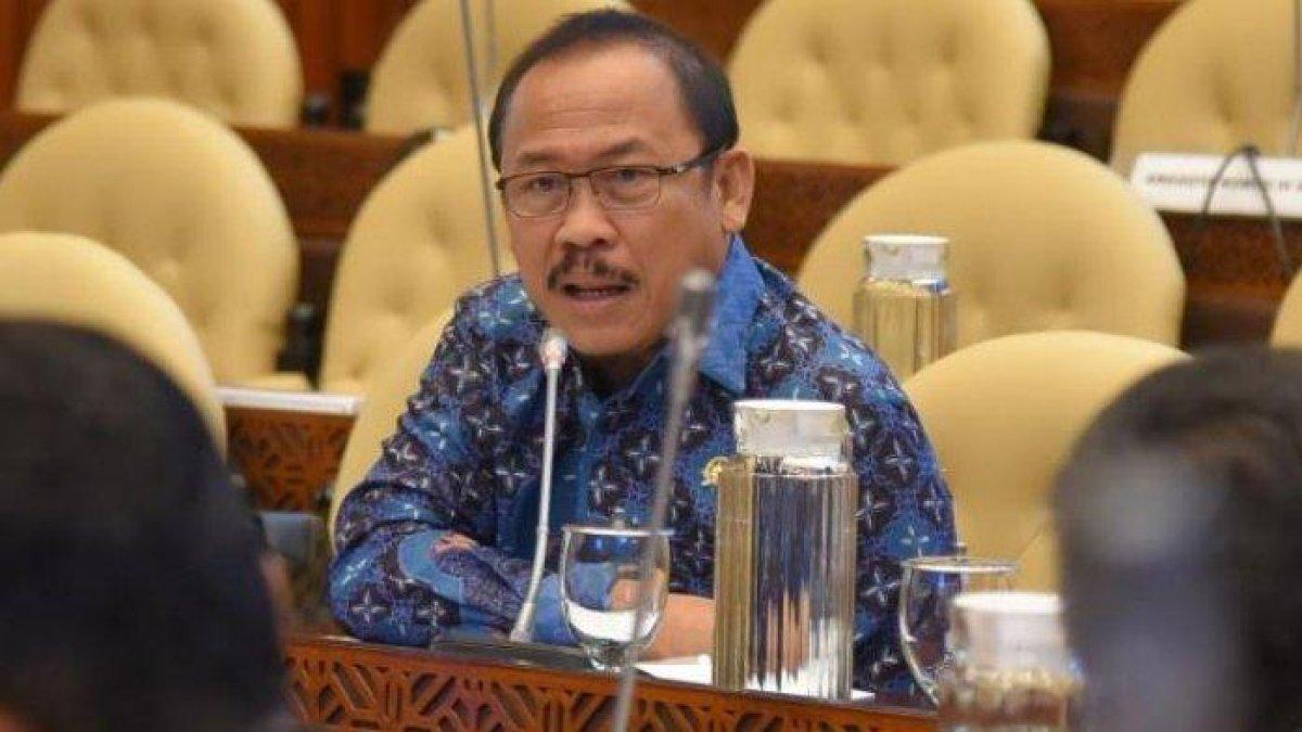 Foto diambil pada Maret 2021 ketika Suhardi Duka masih menjadi anggota Komisi IV DPR RI.