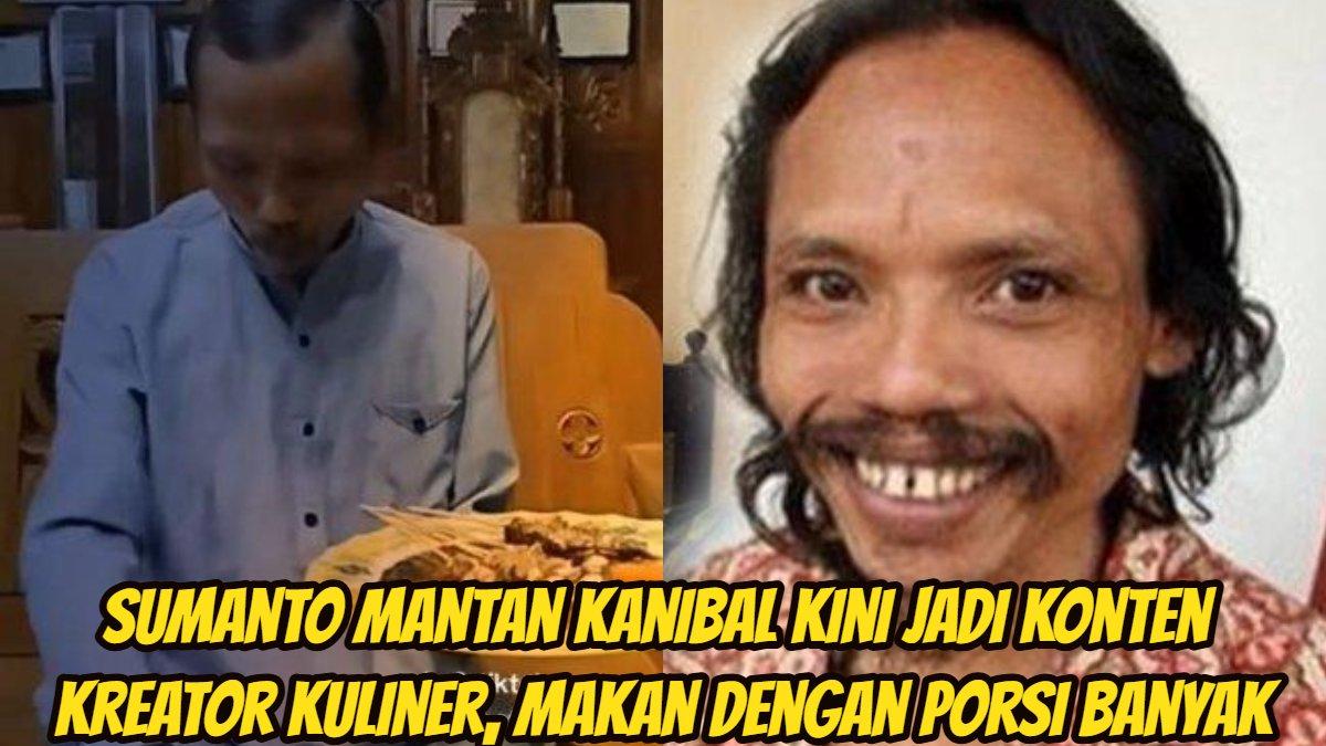 Sumanto Mantan Kanibal Kini Jadi Konten Kreator Kuliner, Buat Video ...