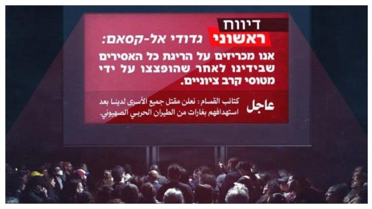 Surat dari Brigade Al-Qassam, sayap militer Hamas, yang rilis pada Sabtu (27/1/2024), mengatakan pemerintahan Perdana Menteri Israel, Benjamin Netanyahu, membohongi keluarga sandera Israel soal memprioritaskan pembebasan sandera karena agresi di Jalur Gaza masih berlanjut.