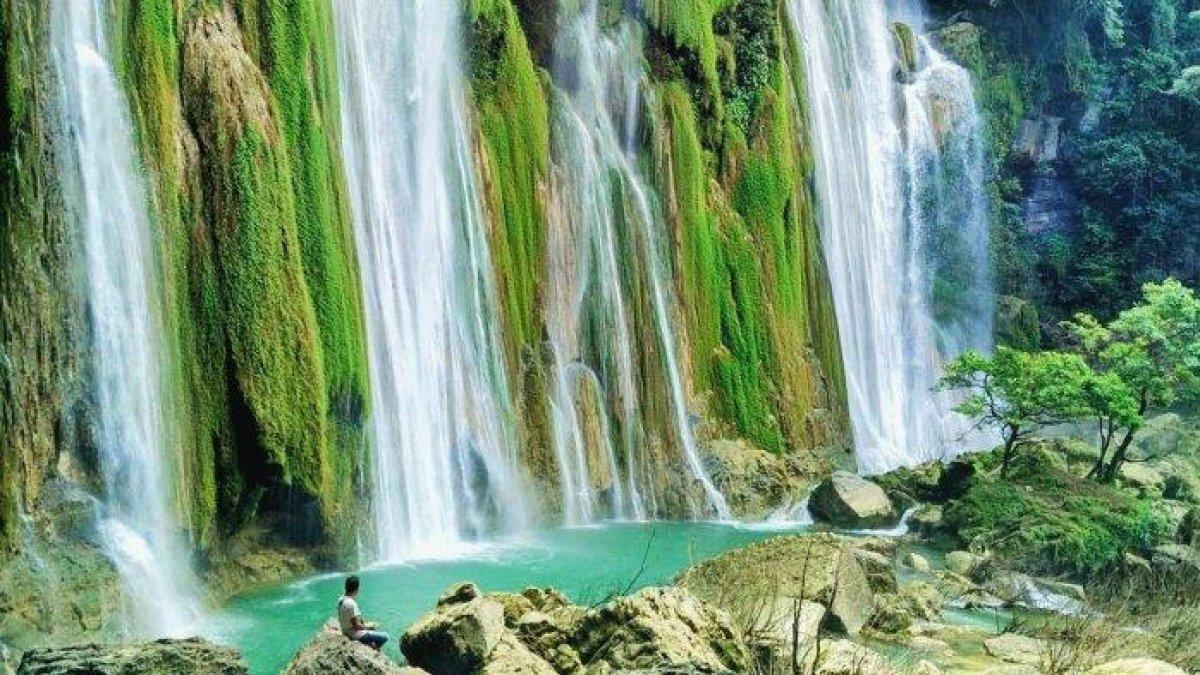 TENGKU SIWA- Surga tersembunyi, Air Terjun Tengku Siwa berada di Desa Sambor, Kecamatan Reok Barat, Kabupaten Manggarai.