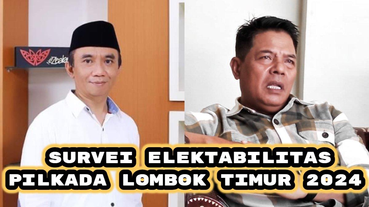 Inilah hasil survei elektabilitas Pilkada Lombok Timur (Lotim) 2024. Syamsul Luthfi vs Haerul Warisin, terjawab rlektabilitas terkuat.
