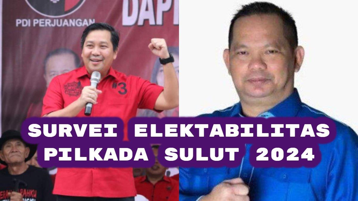 Berikut hasil survei elektabilitas Pilkada Sukawesi Utara (Sulut) 2024, Steven Kandouw vs Elly Engelbert Lasut, terjawab elektabilitas terkuat