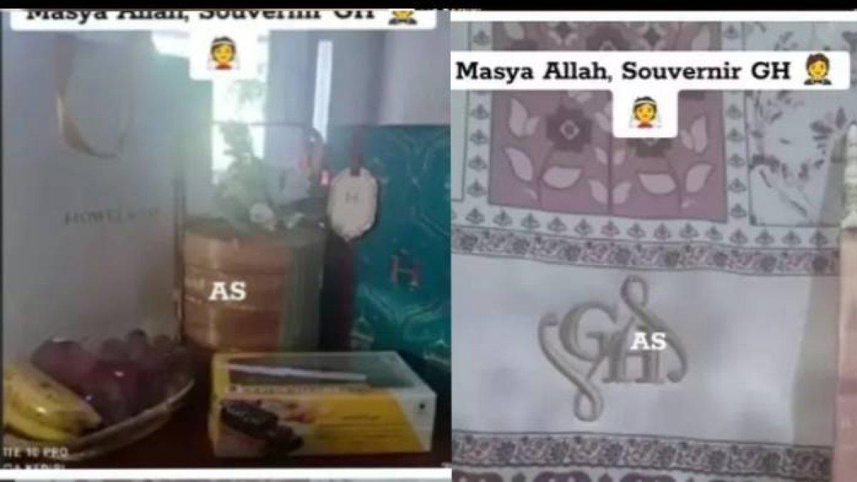 Suvenir pernikahan Happy Asmara dan Gilga Sahid