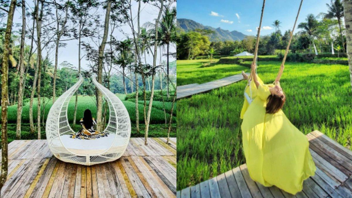 WISATA ESTETIK - Potret Svargabumi Borobudur disadur diambil dari Instagram pada Rabu (7/5/2025). Svargabumi Borobudur ada di Kecamatan Borobudur, Kabupaten Magelang.
