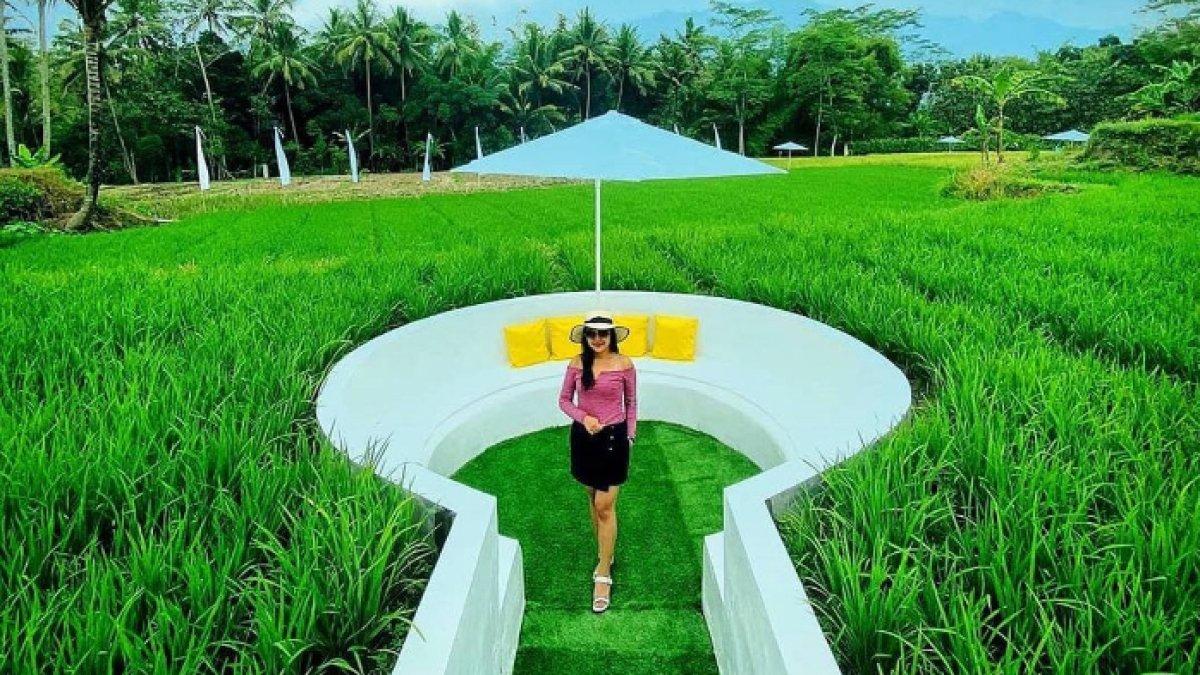 WISATA ESTETIK - Potret Svargabumi Borobudur disadur dari Kompas.com pada Rabu (7/5/2025). Svargabumi Borobudur berlokasi di Jalan Borobudur-Ngadiharjo, Kecamatan Borobudur, Kabupaten Magelang.