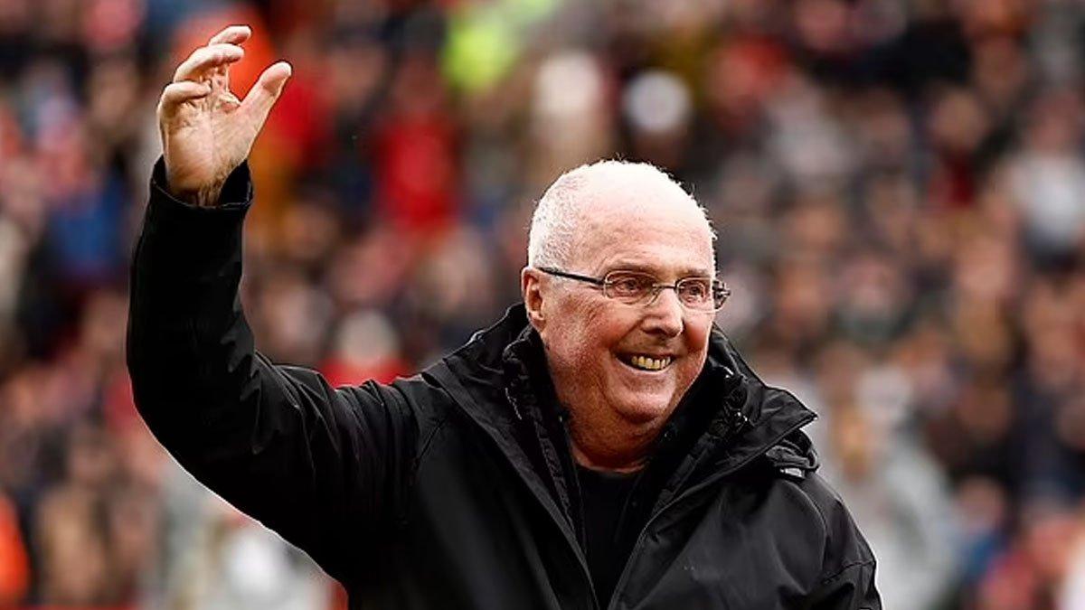Sven-Goran Eriksson sebelum sakitnya makin parah