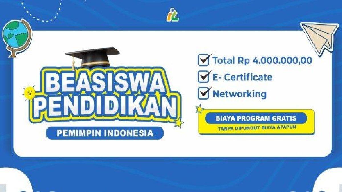Syarat daftar Beasiswa Pendidikan Pemimpin Indonesia 2023.