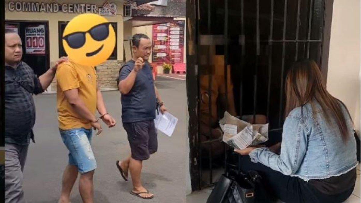 Tahanan kasus narkoba disuapi istrinya dalam sel