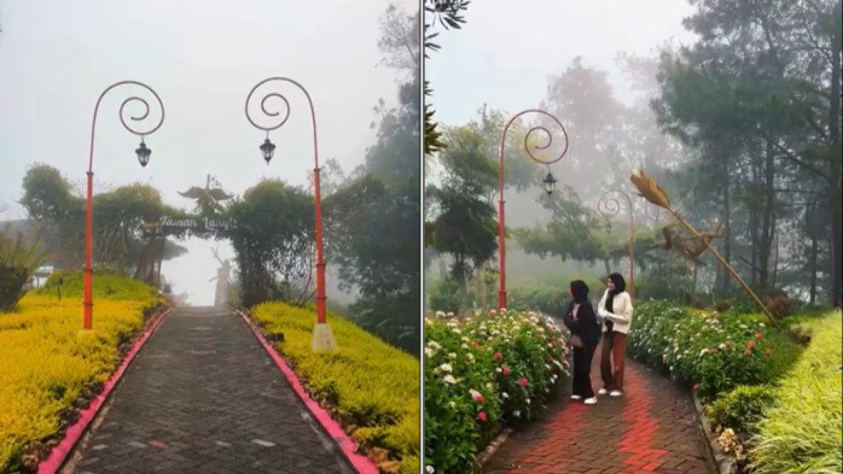 WISATA SERU - Potret Taman Langit Gunung Banyak diambil dari Instagram pada Jumat (11/4/2025). Taman Langit Gunung Banyak ada di Kota Batu, Jawa Timur.
