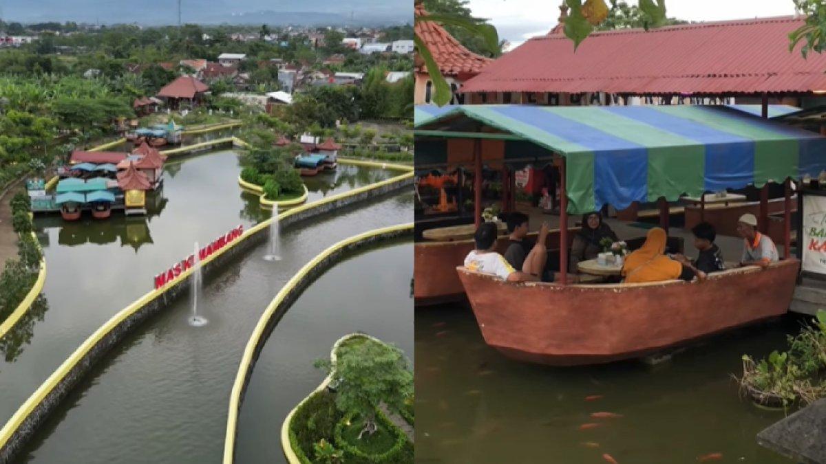 WISATA SERU - Potret Taman Mas Kemambang diambil dari Instagram pada Selasa (8/4/2025). Taman Mas Kemambang terletak di Kota Purwokerto, Jawa Tengah.