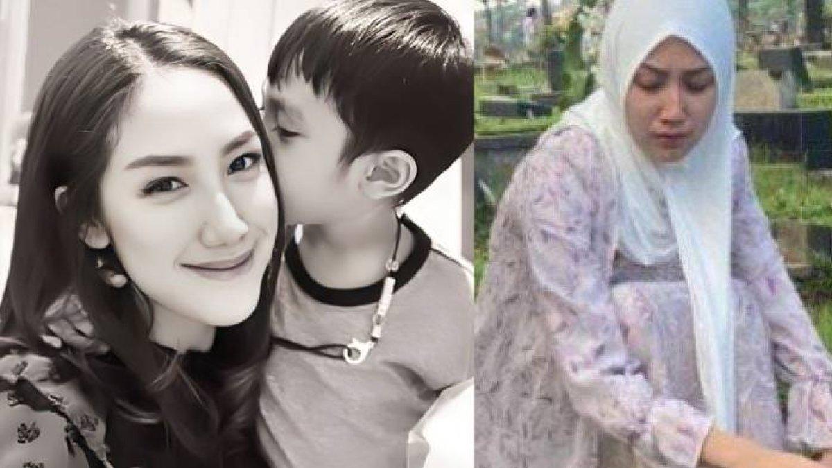 Tamara Tyasmara yang harus menjalani hari raya Idul Fitri tanpa sang anak, Dante