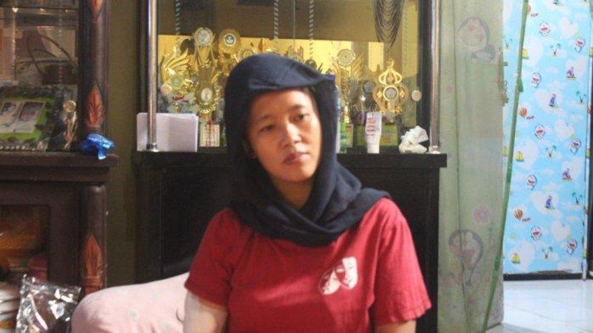Tampang mama muda di Bogor yang menjadi korban penikaman suami
