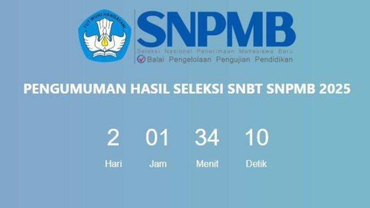 PENGUMUMAN UTBK SNBT - Tampilan laman pengumuman UTBK SNBT 2025 diambil pada Senin (26/5/2025). Simak jadwal pengumuman UTBK SNBT 2025, lengkap dengan link dan cara cek hasil UTBK SNBT 2025