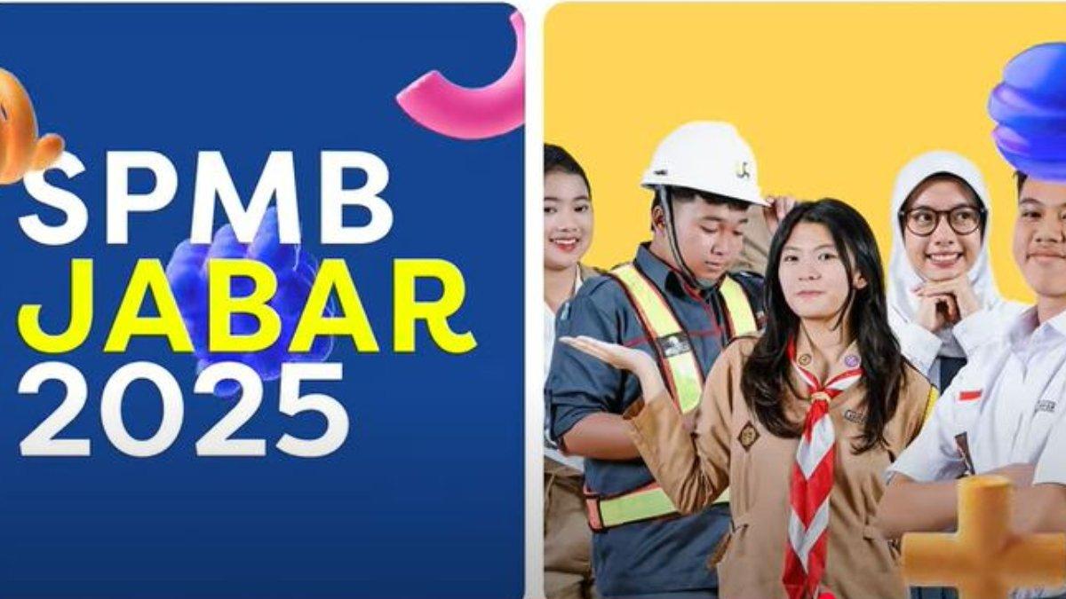 SPMB JABAR 2025 - Tangkapan layar kaman resmi pengumuman SPMB Jabar 2025 tahap 2 dan daftar ulangnya.