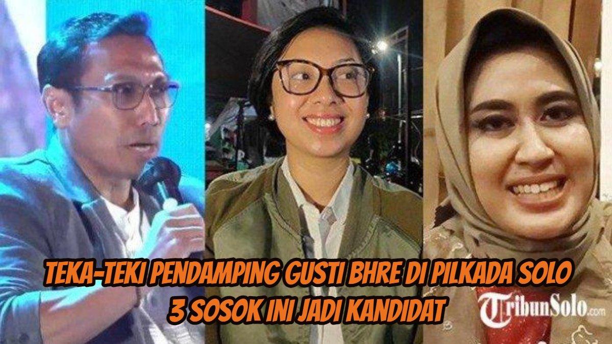 Teka-teki pendamping Gusti Bhre di Pilkada Solo 3 sosok ini jadi kandidat
