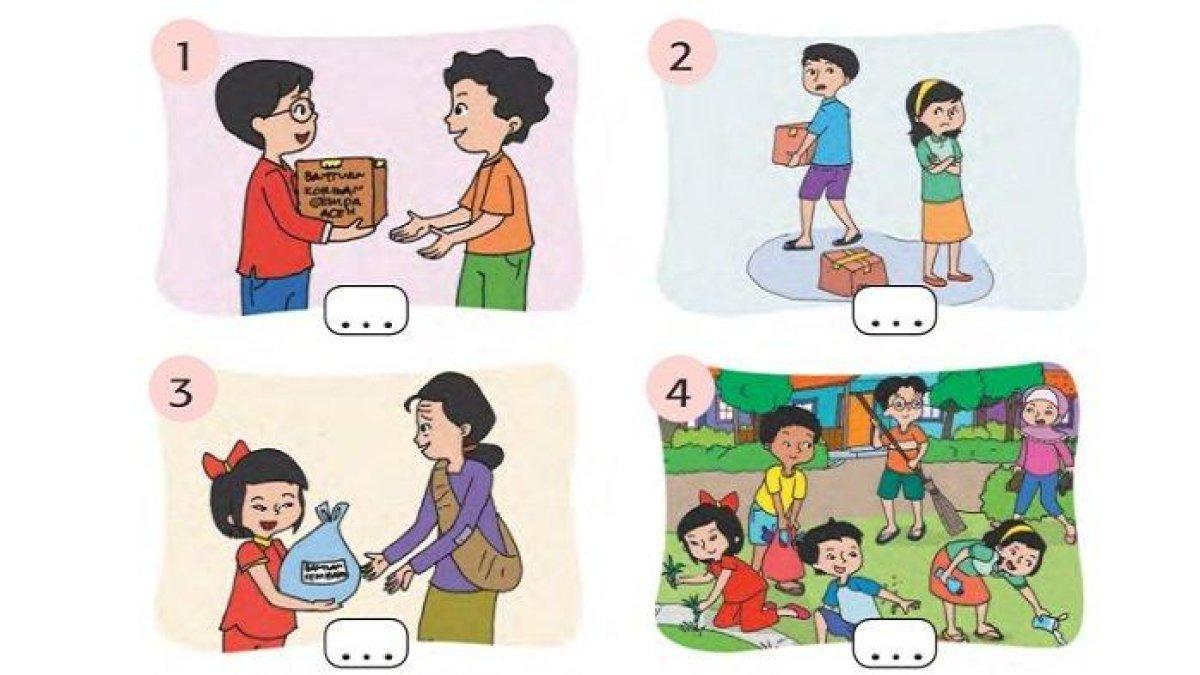 Inilah soal dan kunci jawaban pada Buku Tema 5 Kelas 2 SD halaman 208 dan 209 subtema 4 pembelajaran 6.