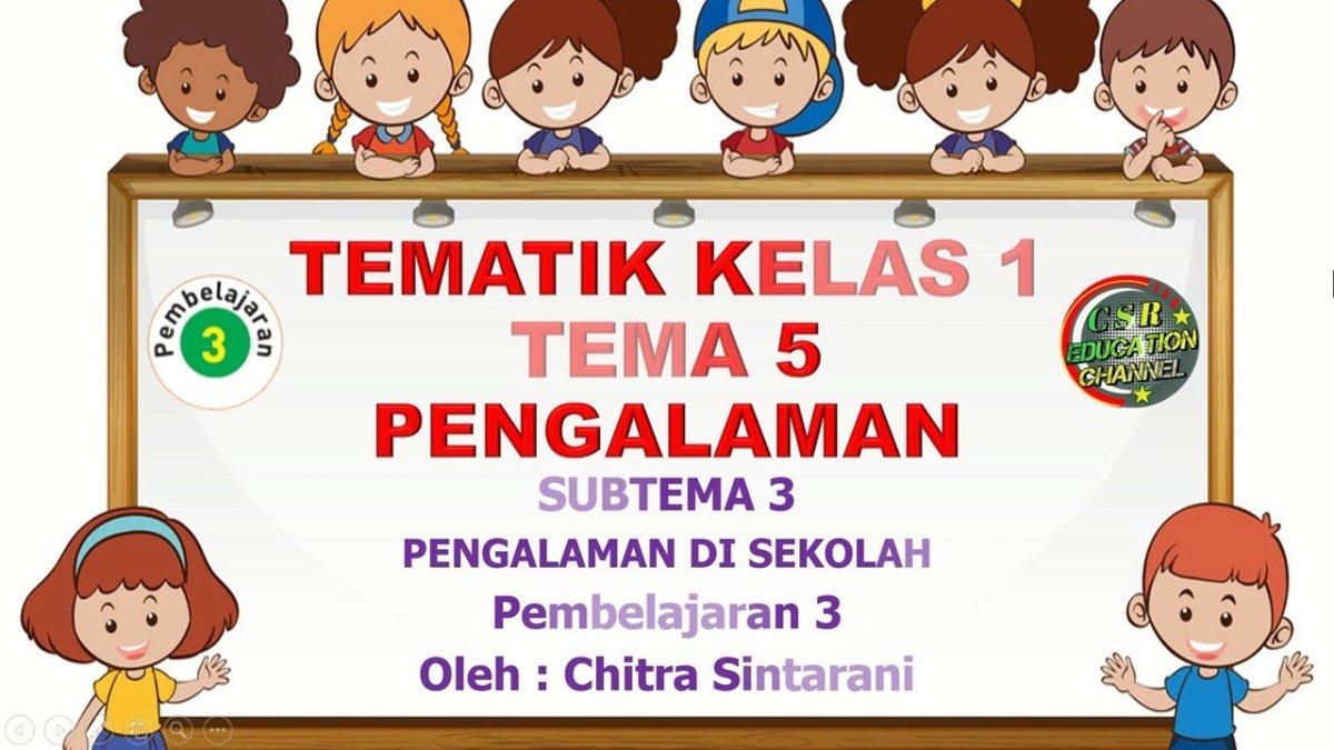 Asah Kemampuan: Latihan Soal Tema 5 Subtema 3 Kelas 1