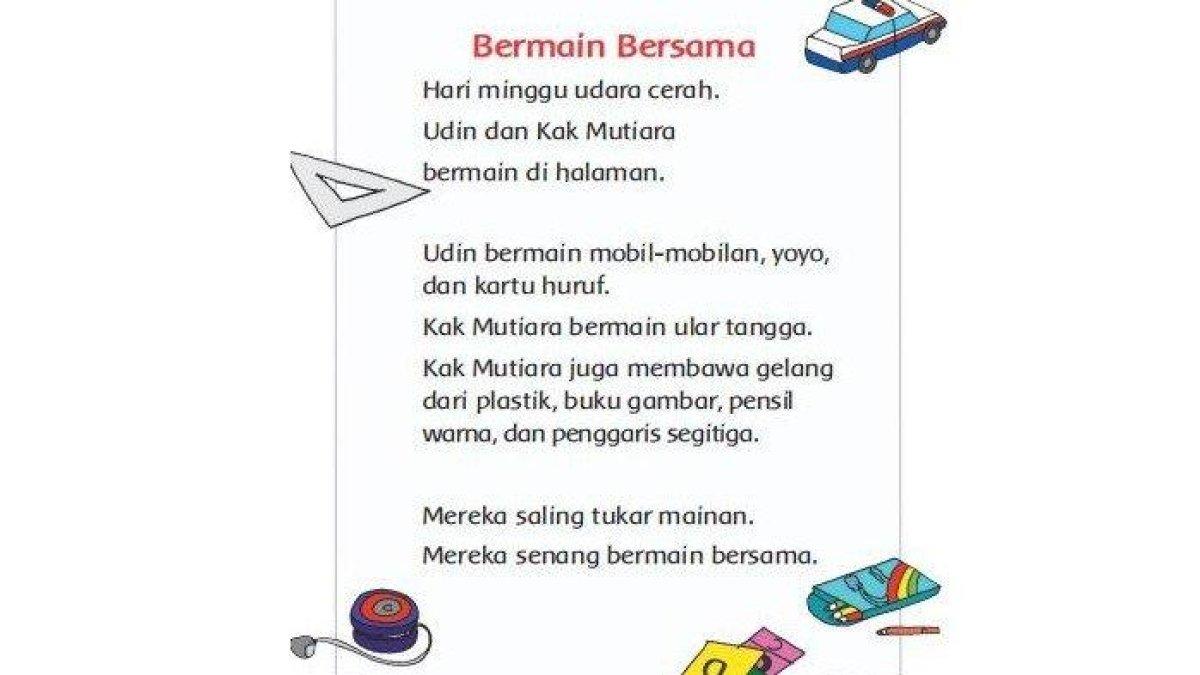 Materi Kelas 1 Tema 4 Subtema 1 Pembelajaran 6 Halaman 35