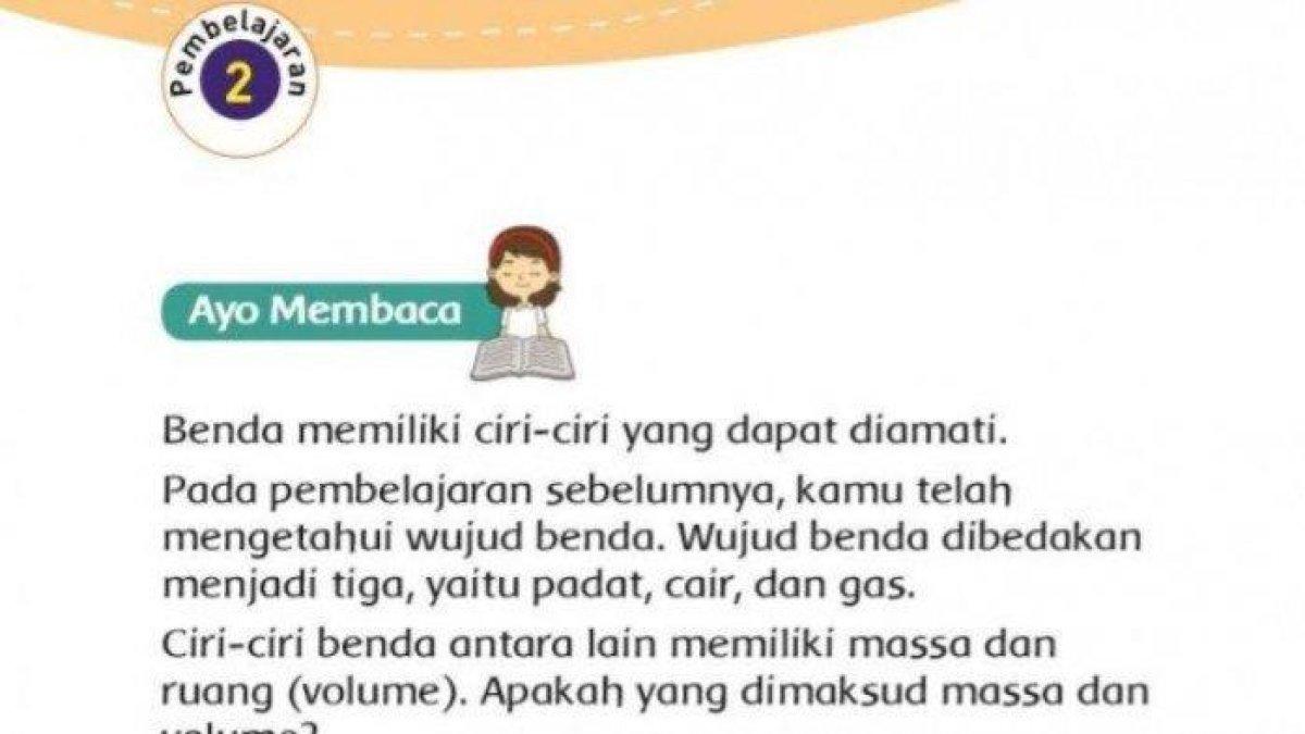 KUNCI Jawaban Buku Tematik Kelas 3 SD Tema 3 Subtema 2, Halaman 72, 73, 75, 76 dan 80