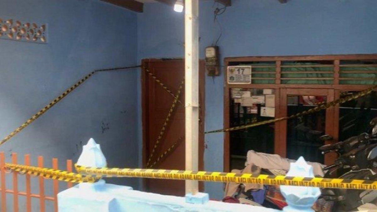 Tempat tinggal korban penusukan di Jakarta Selatan