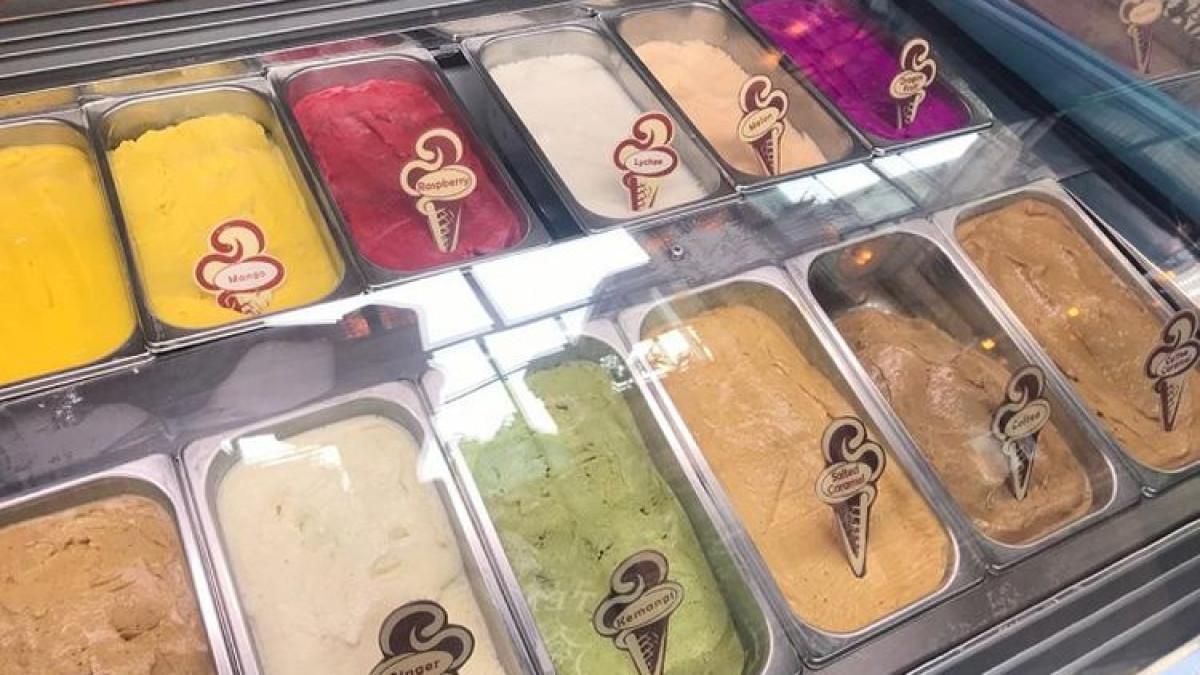 KULINER YOGYAKARTA - Tempo Gelato menawarkan gelato dengan berbagai rasa dan warna