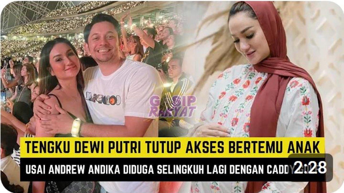 Tenku Dewi bongkar perselingkuhan Andrew Andika dengan Caddy.