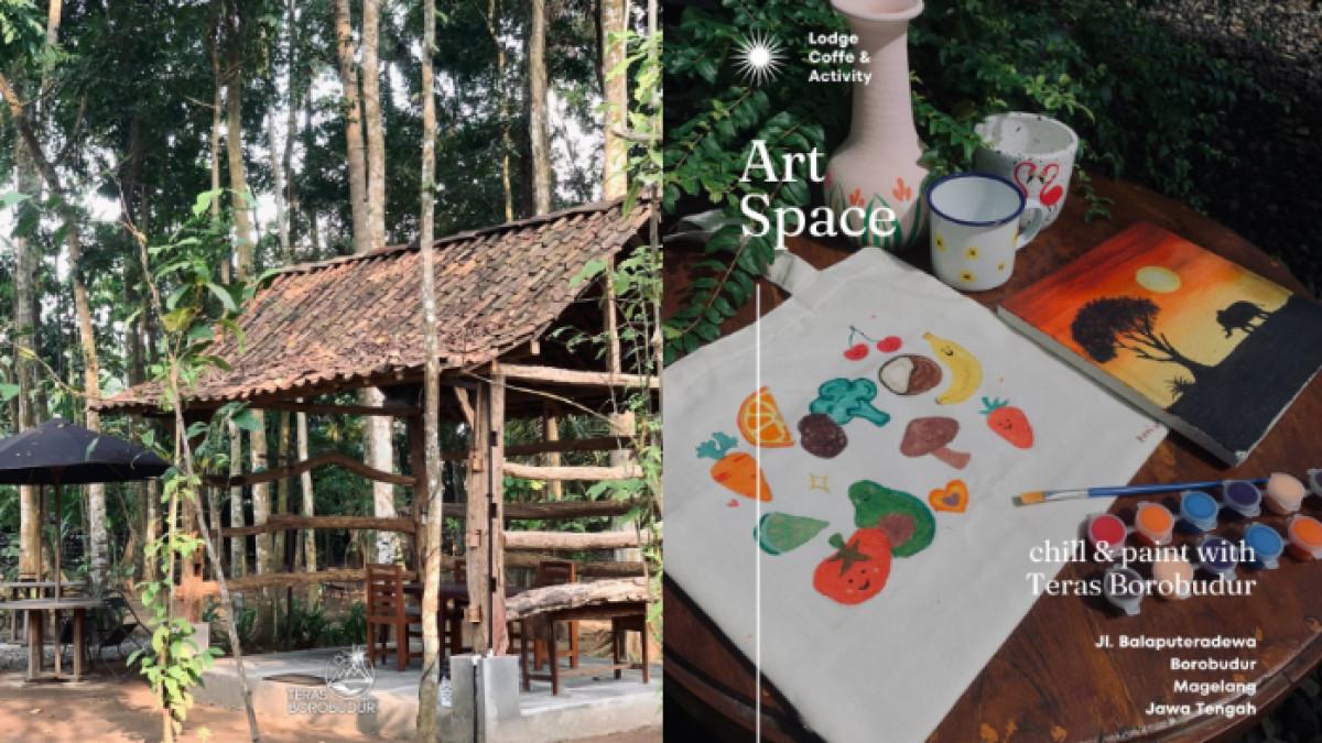 KULINER MENARIK - Potret Teras Borobudur diambil dari Instagram pada Jumat (1/8/2025). Lokasinya berada di Jl. Balaputradewa Gg. Ngaran I No.003/005, Dusun XVII, Borobudur, Kecamatan Borobudur, Kabupaten Magelang, Jawa Tengah.