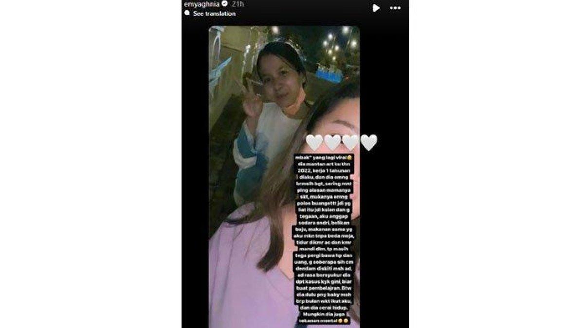 Terkuak fakta baru soal suster Indah, pengasuh yang siksa anak selebgram Aghnia Punjabi.