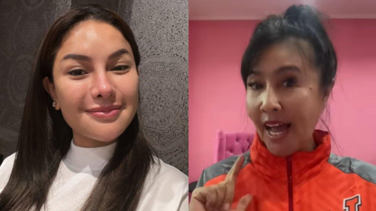 TESSA JENGUK NIKITA - Potret Nikita Mirzani dan Tessa Mariska diambil dari Instagram pada Senin (17/3/2025). Tessa Mariska bawa kue ulang tahun untuk Nikita Mirzani.