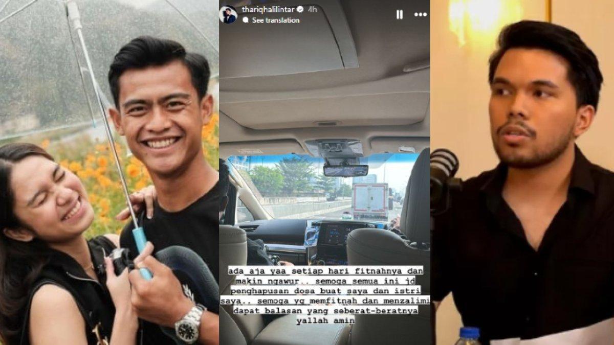 Thariq Halilintar terseret isu perselingkuhan Azizah Salsha, suami Aaliyah Massaid bereaksi begini.