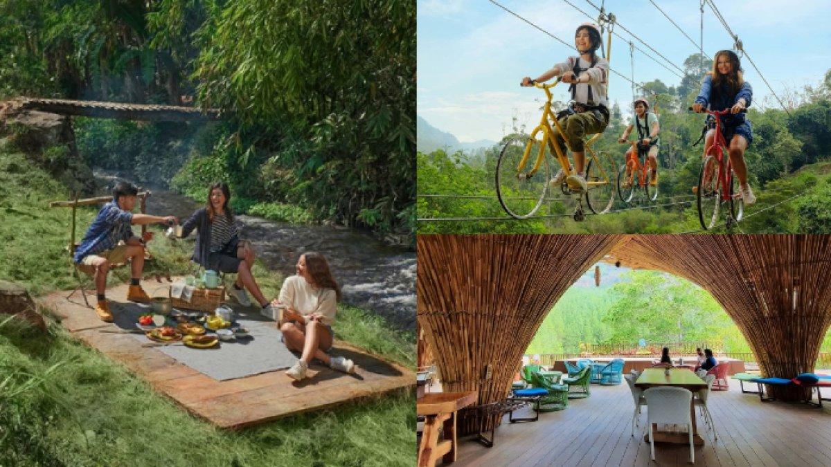WISATA MENARIK - Potret The Lodge Maribaya diambil dari Instagram pada Senin (19/5/2025). The Lodge Maribaya berada di daerah Cibodas, Lembang, Kabupaten Bandung Barat, Jabar.