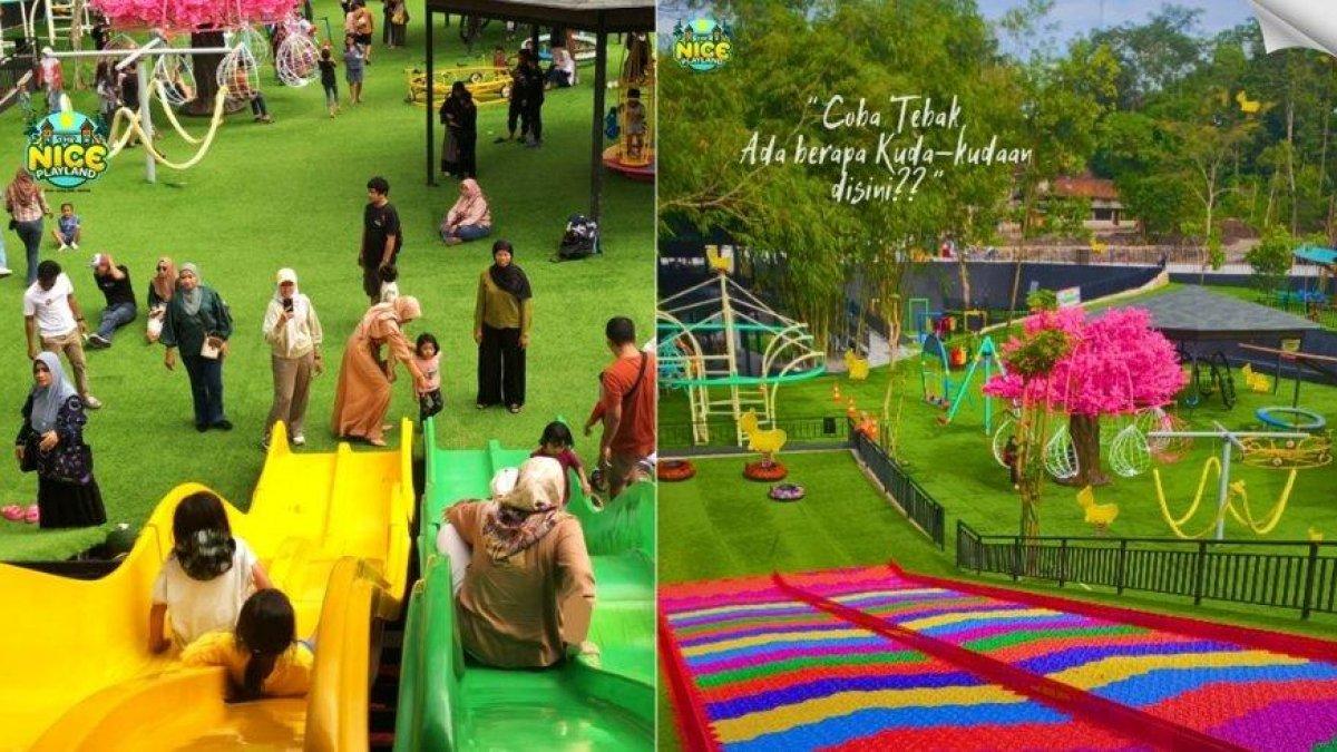 WISATA DI JOGJA - The Nice Playland. The Nice Playland menggabungkan edukasi dan hiburan dalam satu area wisata yang ramah bagi anak-anak.