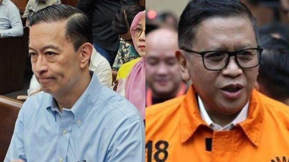 ABOLISI DAN AMNESTI - Thomas Trikasih Lembong alias Tom Lembong (kiri) dan Hasto Kristiyanto, keduanya dapat pengampunan dari Presiden Prabowo