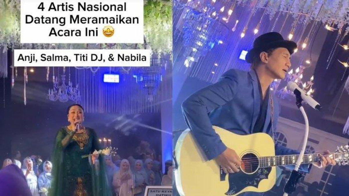 (TikTok @sonokembangmalang)Viral Pernikahan Anak Mantan Bupati Jember