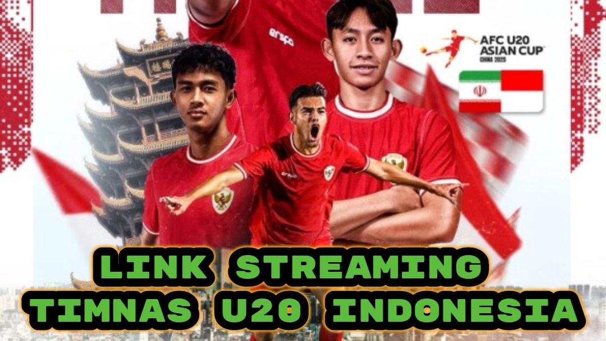 STREAMING TIMNAS INDONESIA - Foto tangkapan layar dari Instagram @timnasindonesia yang di unggah pada (13/02/2025).Timnas U20 Indonesia vs Iran, pukul 18.30 WIB pada Kamis (13/02/2025).