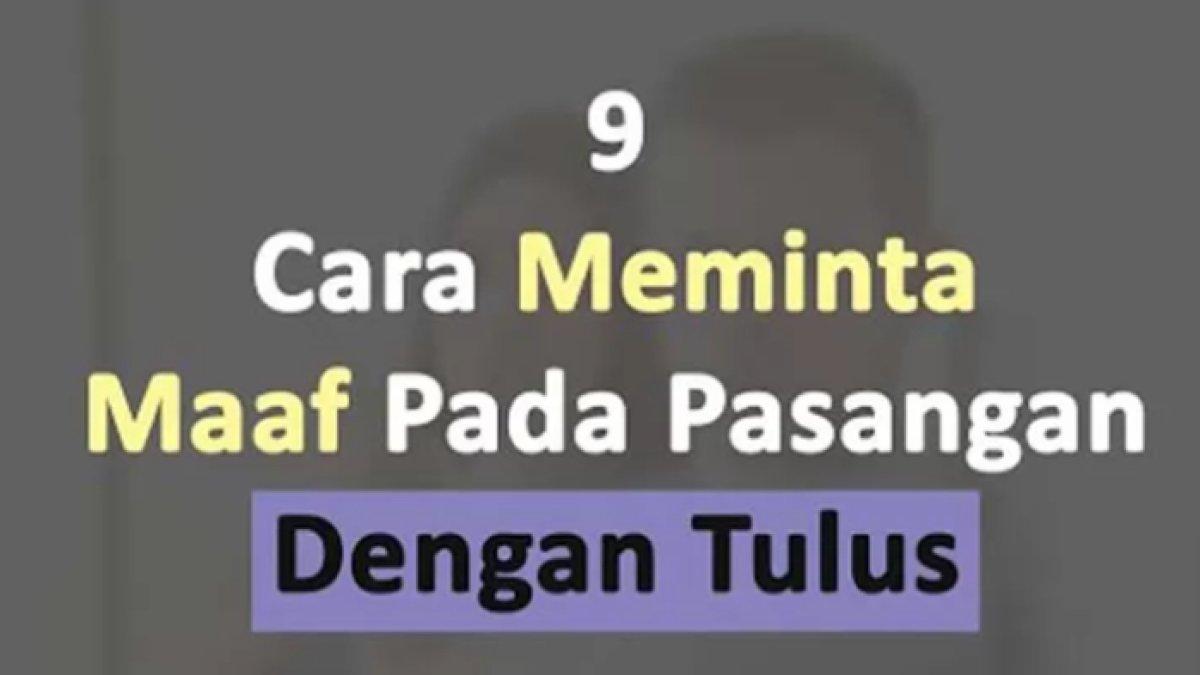 Tips mendapatkan maaf dari kekasih setelah kepergok selingkuh