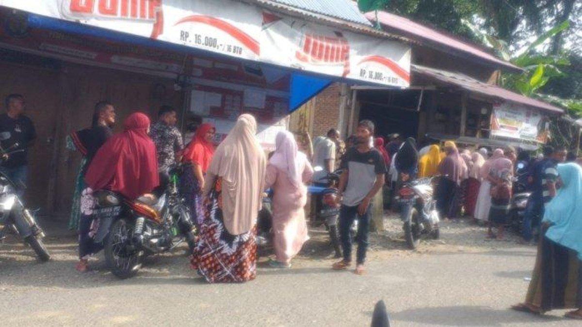 Titeu Keumala, Pidie madati rumah kediaman korban Wahyu Ningsih