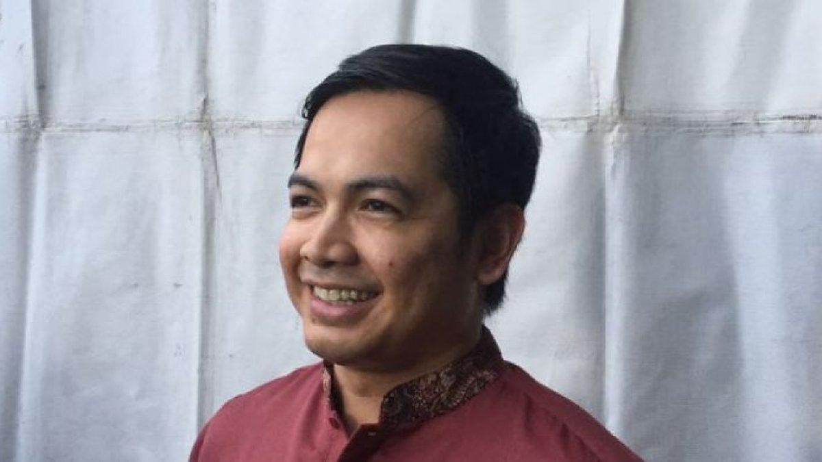 Tommy Kurniawan berpose dalam sebuah acara di Lapangan Blok S, Kebayoran Baru, Jakarta Selatan, Sabtu (26/5/2018).