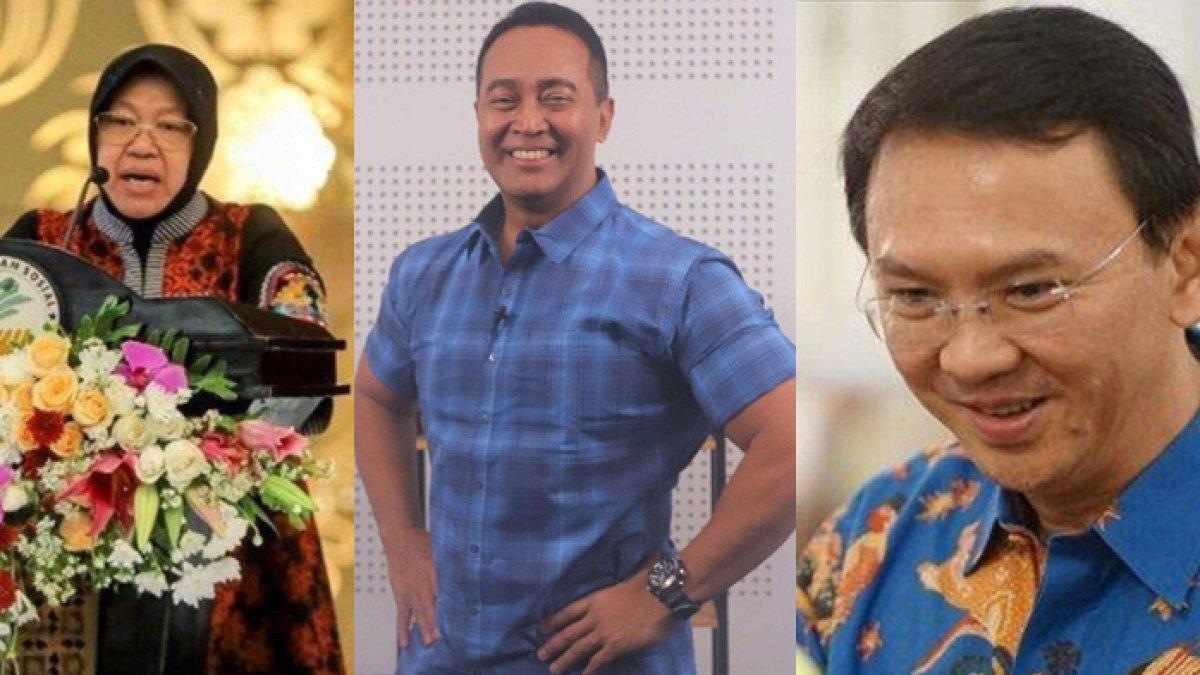 Tri Rismaharini, Andika Perkasa, Ahok masuk radar PDIP untuk diajukan ke Pilgub DKI Jakarta.
