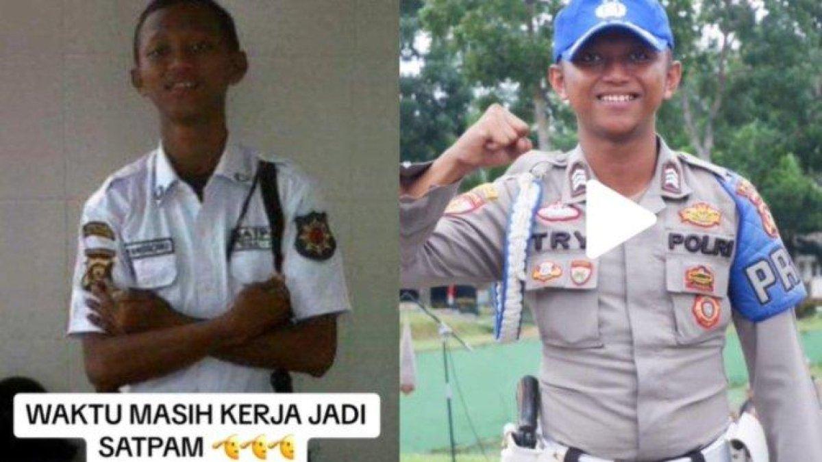 Try, mantan pekerja bangunan yang uba