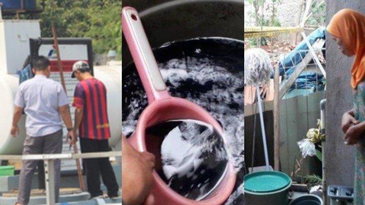 Tujuh tahun lamanya, warga di Nagrog Bogor mandi dengan air tercemar bensin SPBU, terpaksa harus beli.