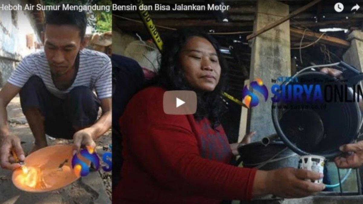 Tujuh tahun lamanya, warga di Nagrog Bogor mandi dengan air tercemar bensin SPBU, bisa untuk nyalakan api