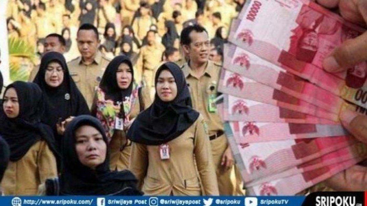 Ilustrasi PNS dan THR 2024