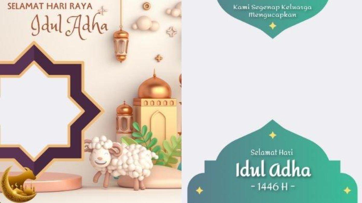 TWIBBON IDUL ADHA - Twibbon dapat digunakan untuk merayakan Idul Adha 2025 yang sebentar lagi akan tiba. Simak link twibbon Idul Adha 2025 di bawah ini.